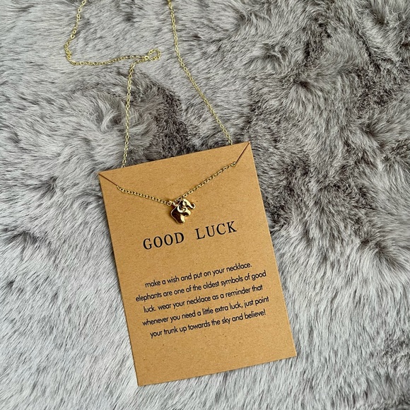 Elephant Good Luck Necklace - Picture 2 of 2